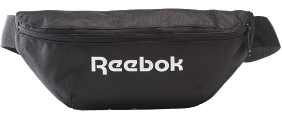 Сумка на пояс, бананка Reebok Act Core чорна | Зображення 3