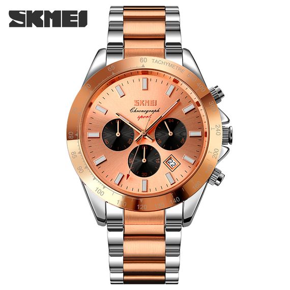 Чоловічий годинник Skmei 9259RGRG Rose Gold-Rose Gold