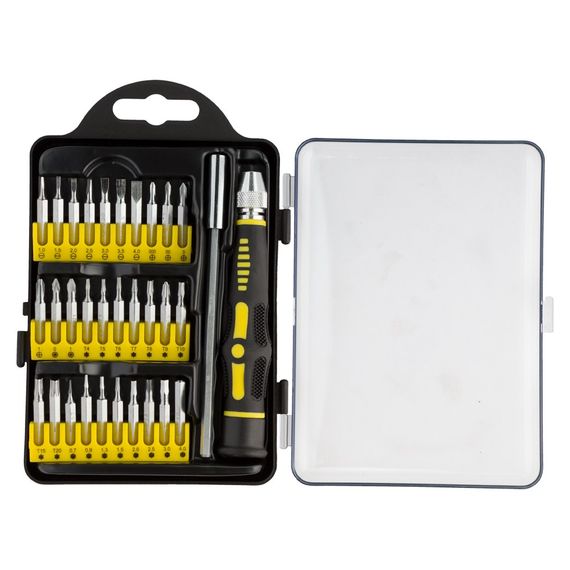 Набір годинникових викруток Sigma 30 в 1 CrV з подовжувачем в кейсі 4003021