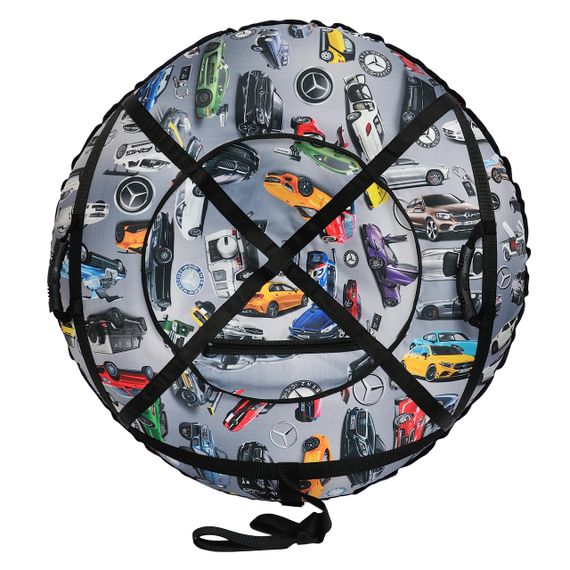 Тюбінг для снігу 100 см "Мерседес" (Оксфорд, ПВХ) плюшка для снігу | Зображення 4