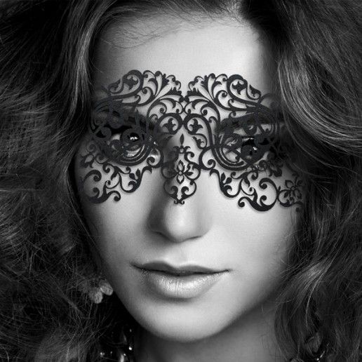 Вінілова маска на стікерах ДАЛІЛА Bijoux Indiscrets (Іспанія) Sex Aura