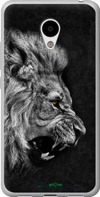 Чохол на Meizu M3 Лев "1080t-272-2448"