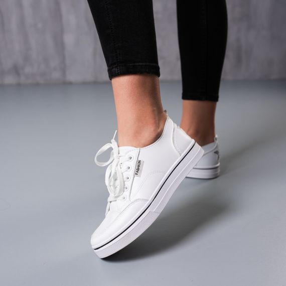 Кеды женские Fashion Rufus 3795 36 размер 23 см Белый | Зображення 7