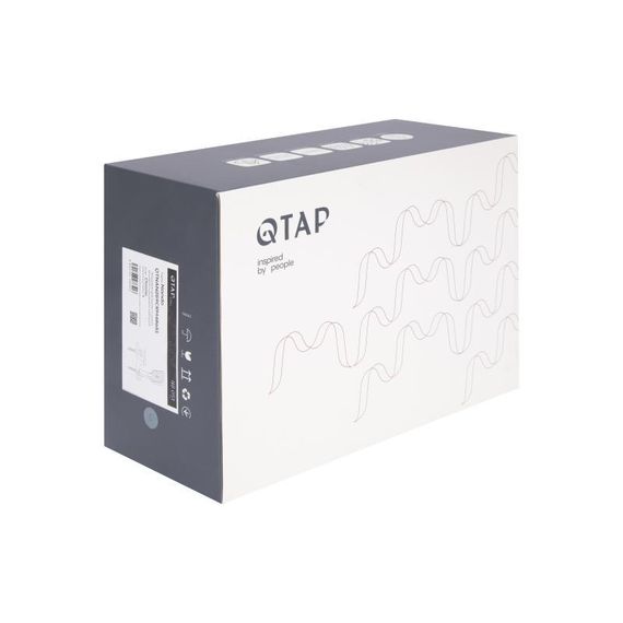 Змішувач для ванни Qtap Nando з душовим гарнітуром QTNAN259CRM48651 Chrome | Зображення 7