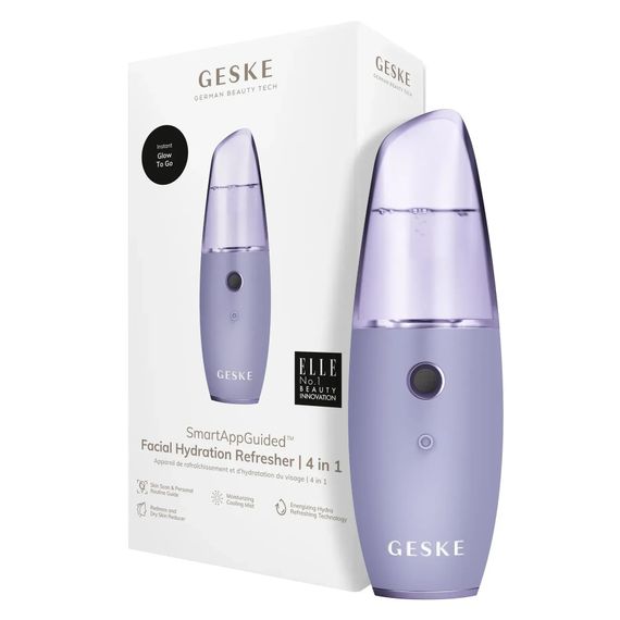Увлажнитель для кожи лица GESKE Facial Hydration Refresher 4 in 1 gray, Фиолетовый
