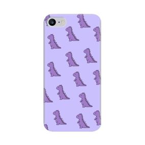 Чохол з унікальним дизайном для iPhone 7/ iPhone 8 / iPhone SE 2 2020 / iPhone SE 3 2022 З принтом «Динозаврики фіолетові»