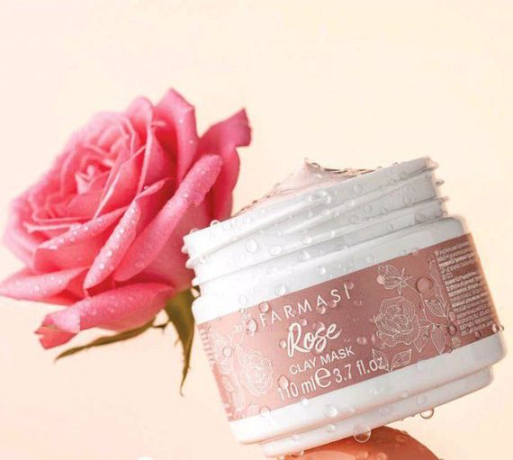 Очищуюча глиняна маска з трояндою Farmasi 110 мл | Зображення 2