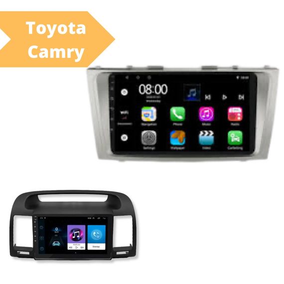 Штатная автомагнитола Toyota Camry V40 2008-2011 (9") Android 10.1 (4/32) (КОРОБКА 2) чёрный (MER-14128_5615) | Зображення 1