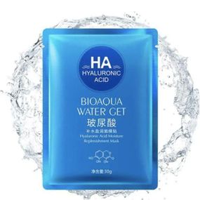 Маска тканевая для лица с гиалуроновой кислотой Bioaqua HA