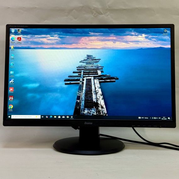 Монітор Iiyama ProLite X2483HSU (PL2483H) / 24" (1920x1080) AMVA / VGA, DVI, HDMI / VESA 100x100 б/в + Подарунок  Кабель живлення | Зображення 1