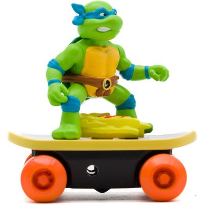Ігровий набір Funrise TMNT Черепашки-ніндзя класичні Скейтбордист з лаунчером Леонардо (71040) | Зображення 8