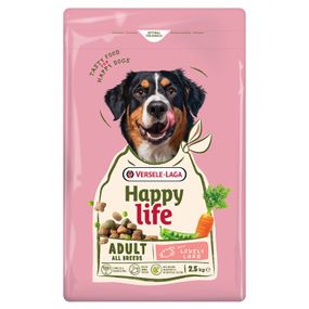 Сухий корм для собак з ягнятком Happy Life Adult with Lamb 2.5 кг