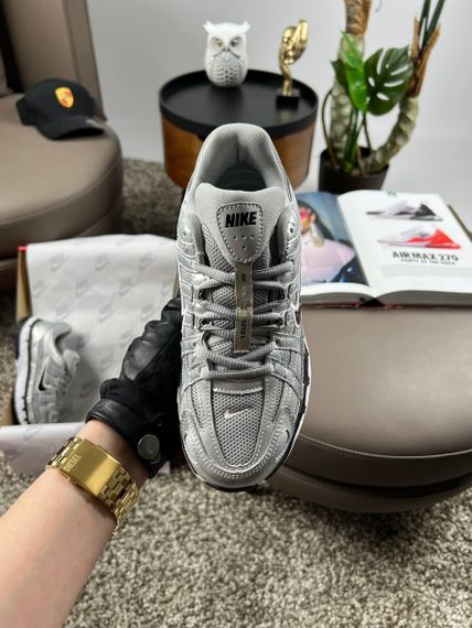 Кросівки P-6000 W Silver Black , текстиль , В'єтнам 38 24 см | Зображення 3