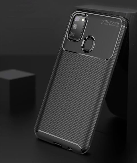 Противоударный чехол AF Samsung M21 чорний