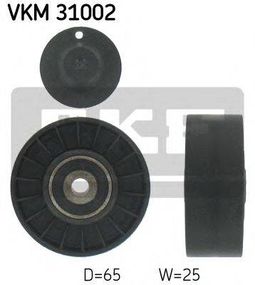 Ролик натягувача ременя (Вир-во SKF) SKF VKM31002 на VW CADDY Mk II (9K9A)