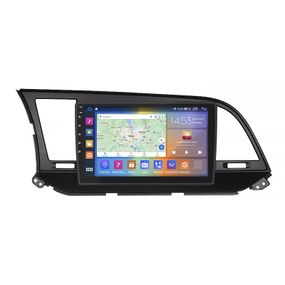 Магнитола Lesko для Hyundai Elantra VI (AD) Рестайлинг 2018-2020 IPS 9" 2/32Gb CarPlay 4G Wi-Fi GPS Prime