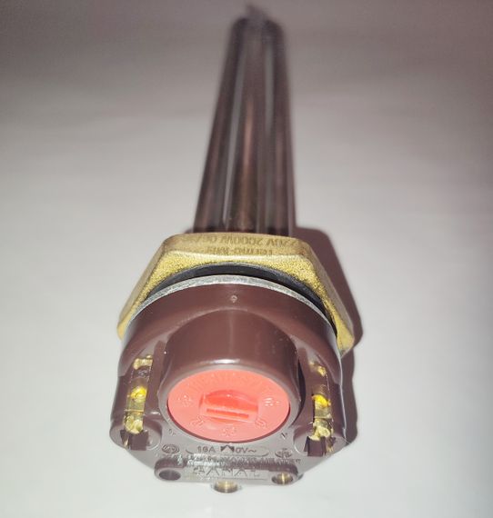 Тен 2000w для бойлера Ariston Electrolux Ferroli Round Novatek Atlantic Deluxe Inner Isea Туреччина | Зображення 2