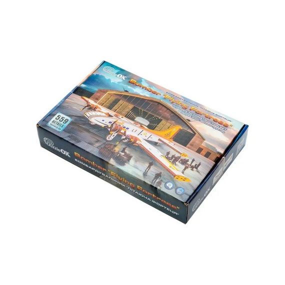 Деревянный 3D-конструктор "Бомбардировщик – Летающая крепость" Puz-00949