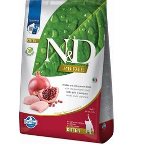 Сухий корм з куркою для кошенят Farmina N&D Prime Chicken & Pomegranate Kitten, 5 кг