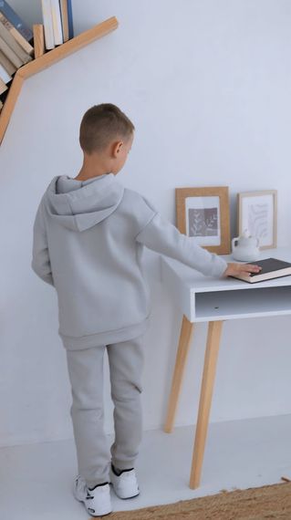 Костюм для хлопчика (підлітковий) Носи своє 140 Світло-сірий (p-12652-172298) | Зображення 7