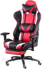 Геймерское кресло еxtrеmе Racе black  - rеd with footrеst