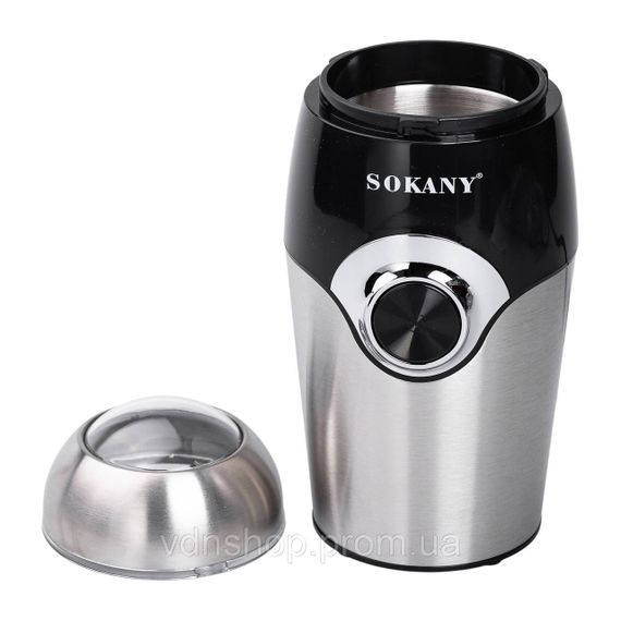 Кавомолка мультимолка 150 Вт 50 г електрична для дрібного помолу Sokany SK-3024 | Зображення 4