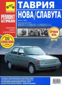 ЗАЗ Таврия / Славута (ЗАЗ 1102 / 1103). Руководство по ремонту и эксплуатации. Книга