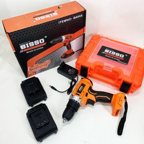 Шуруповерт акумуляторний у валізі BISSO B6008 21V