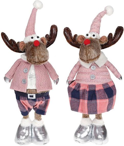 New Years elk girl мяка іграшка 23х14х60см | Зображення 1