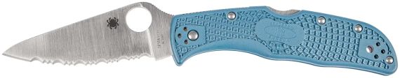 Ніж Spyderco Endela Blue Serrated
