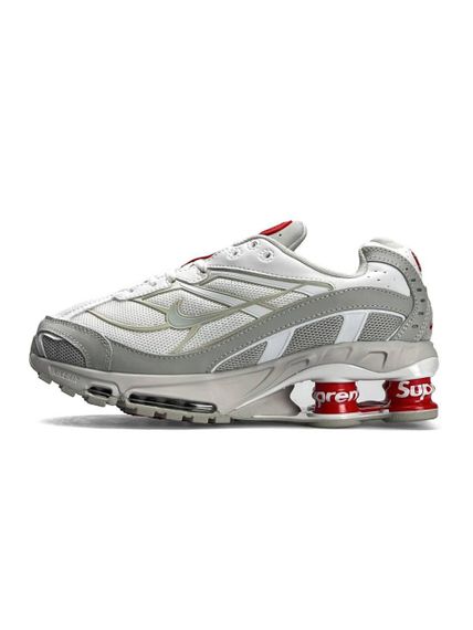 Кросівки Supreme Shox Ride 2 SP Grey White Red (топ якість) 44 27,5 | Зображення 1
