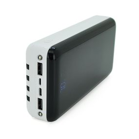 PowerBank Bix-30000mAh, Output:4USB/Type-C/MicroUSB/Lightning, QC22.5W/PD20W