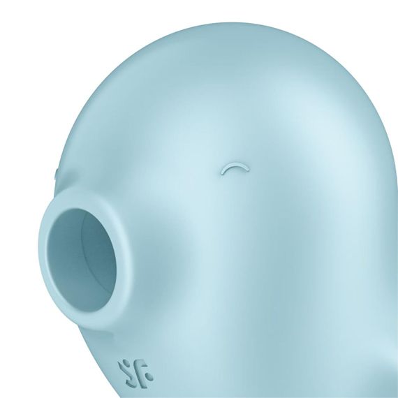 Вакуумний кліторальний стимулятор з вібрацією Satisfyer Sassy Seal, 2 незалежні мотори Sex Aura | Зображення 2
