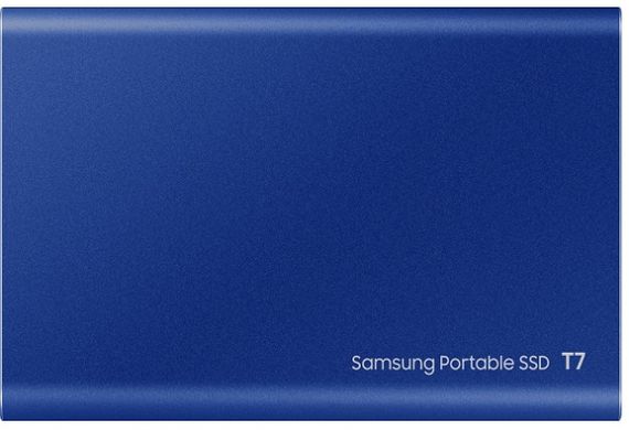 SSD накопичувач Samsung T7 1TB USB 3.2 GEN.2 Blue (MU-PC1T0H/WW) | Зображення 3