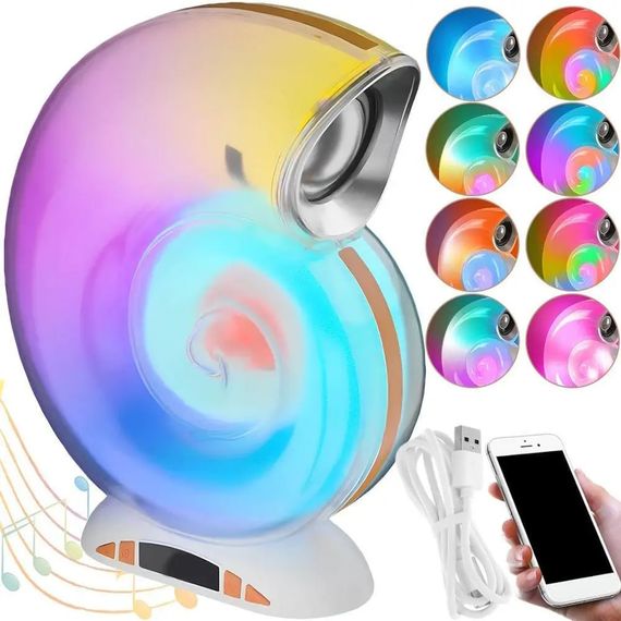 Багатофункціональна Bluetooth колонка L-39 • Настільна лампа з RGB-підсвіткою і Bluetooth-колонкою | Зображення 3
