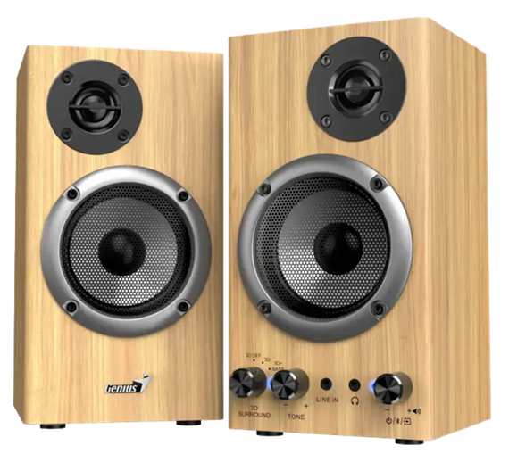 Акустика Genius SP-HF520BT Pine Wood | Зображення 1