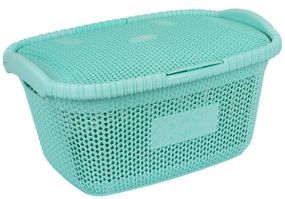 Кошик для білизни Violet House 1002 Віолетта Soft Mint 28 л