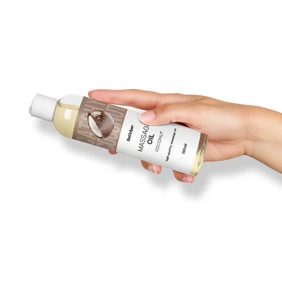 Масажна олія Satisfyer Massage Oil Coconut 250 мл | Зображення 5