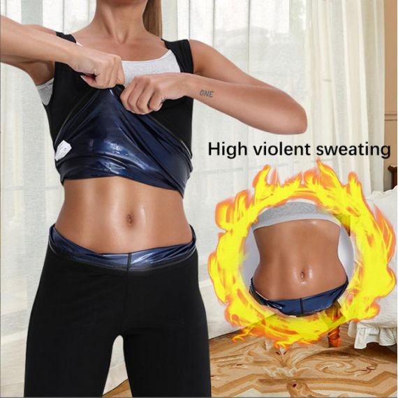 Женская майка для похудения Sweat Shaper | Майка утягивающая для женщин М/Л/ХЛ/2ХЛ. (200) | Зображення 2