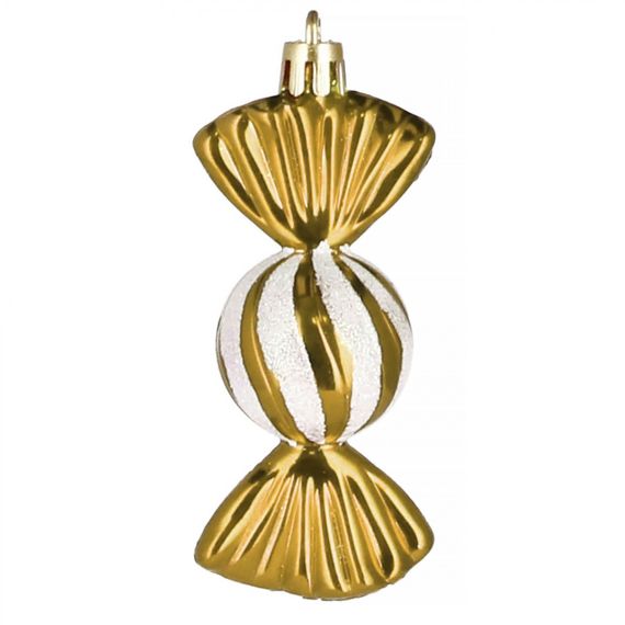 Набір ялинкових іграшок Springos h=6 см 5 шт CA0162 | Зображення 4