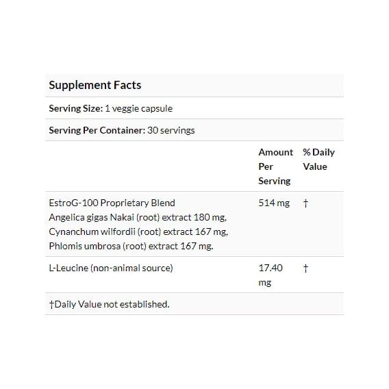 Комплекс при менопаузе Doctor's Best Menopause Spectrum with EstroG-100 30 Veg Caps DRB-00297 | Зображення 2