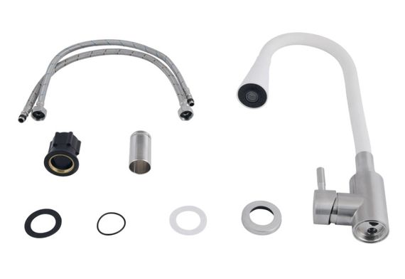 Змішувач для кухні Lidz Aria 015F31 з гнучким виливом LDARI015F31WNK36981 | Зображення 2