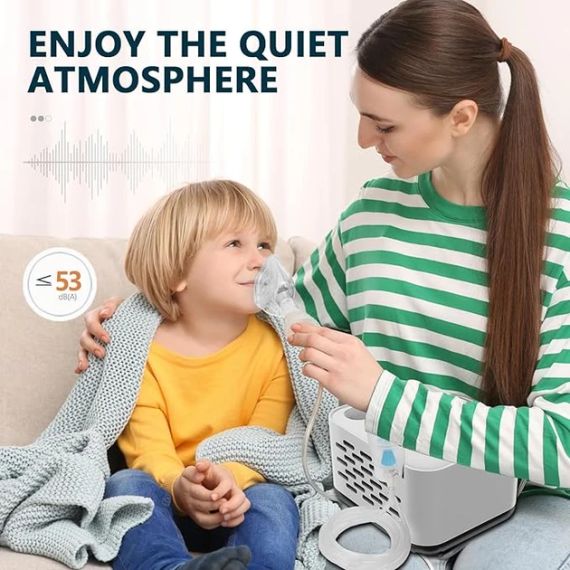 Інгалятор (небулайзер) ZYGSEVE NB-220 — компресорний інгалятор для дітей і дорослих | Зображення 4