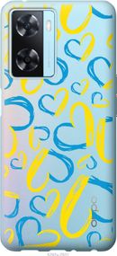 Чехол на Oppo A57s Сердца UA "5292u-2931-17620"