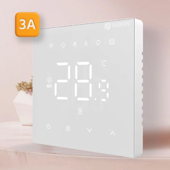 Терморегулятор для котла опалення NAVIN WT410 W-3А з Wi-Fi | Зображення 1