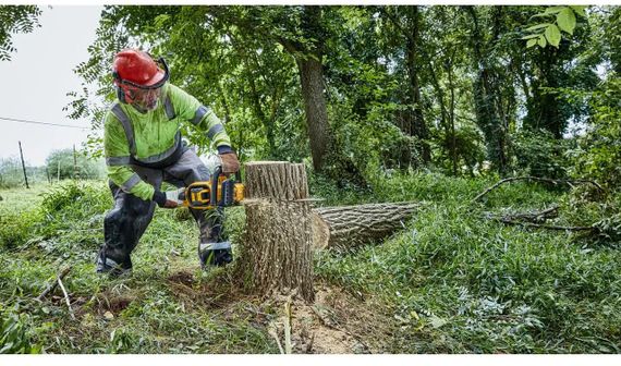 Пила ланцюгова акумуляторна безщіткова Довжина шини 45 см DeWALT DCMCS574X1 | Зображення 5
