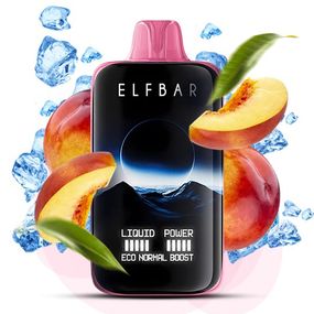 Elf Bar Moon Night 40000. Персик (Peach Ice)