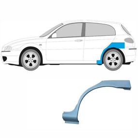 Арка заднього крила ліва Alfa Romeo 147 (937), 10.00-10.04 - 5 дв. (4cars)