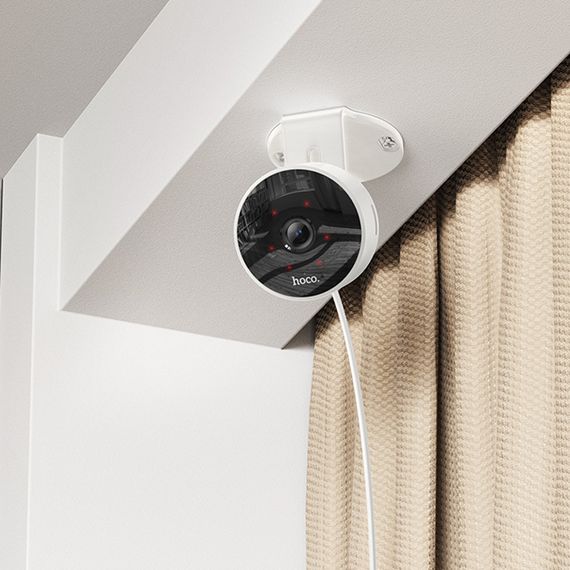 Камера відеоспостереження Hoco D7 Indoor HD White | Зображення 7