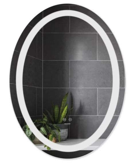 Дзеркало Kroner KRM Spiegel VO1 - 5070 з LED-підсвічуванням та антизапітнінням (CV030040)